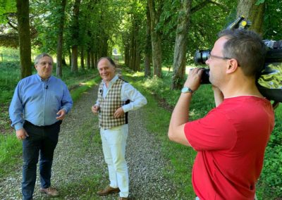 Thierry Delperdange et Thomas d'Ansembourg